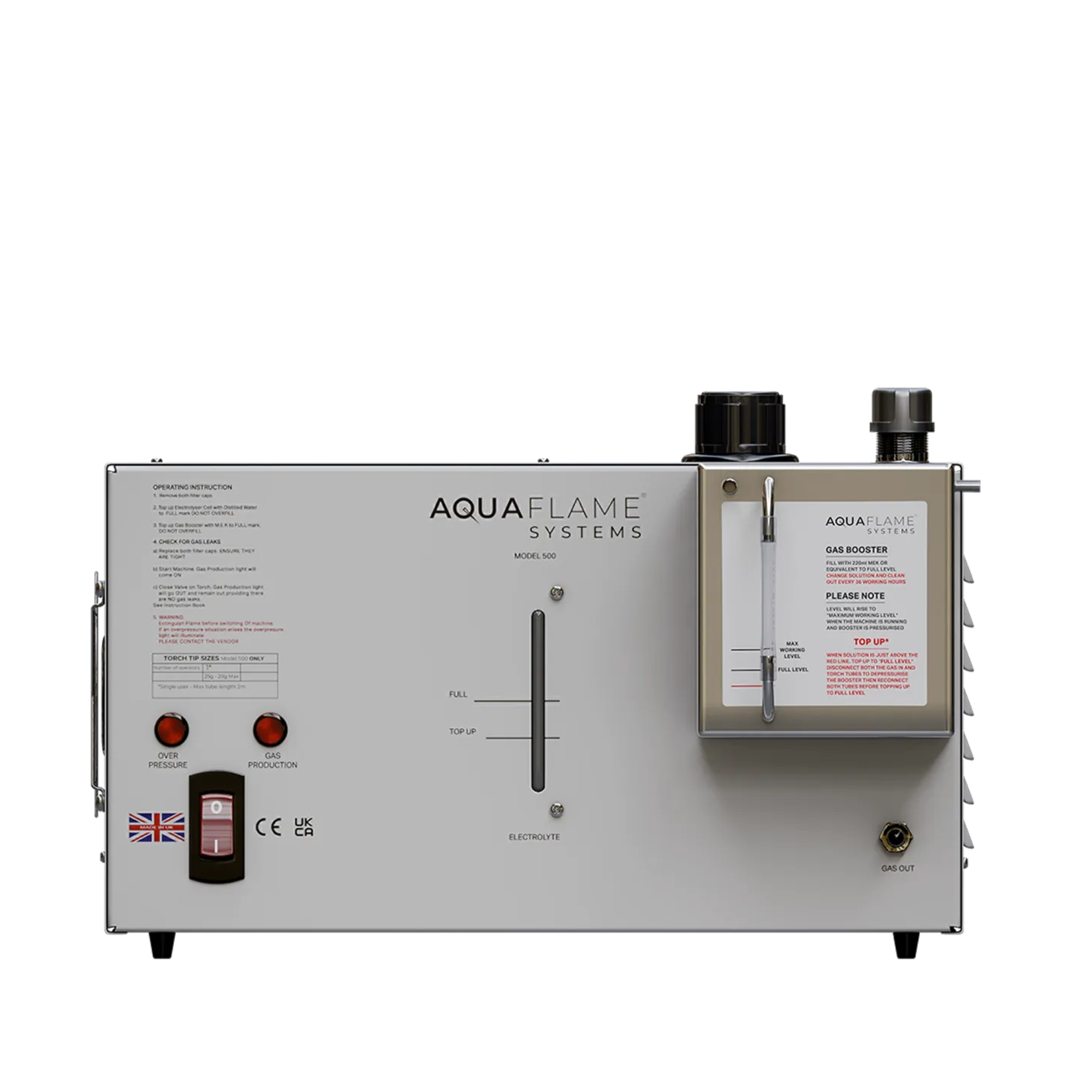 LM135- Aquaflame Model 500