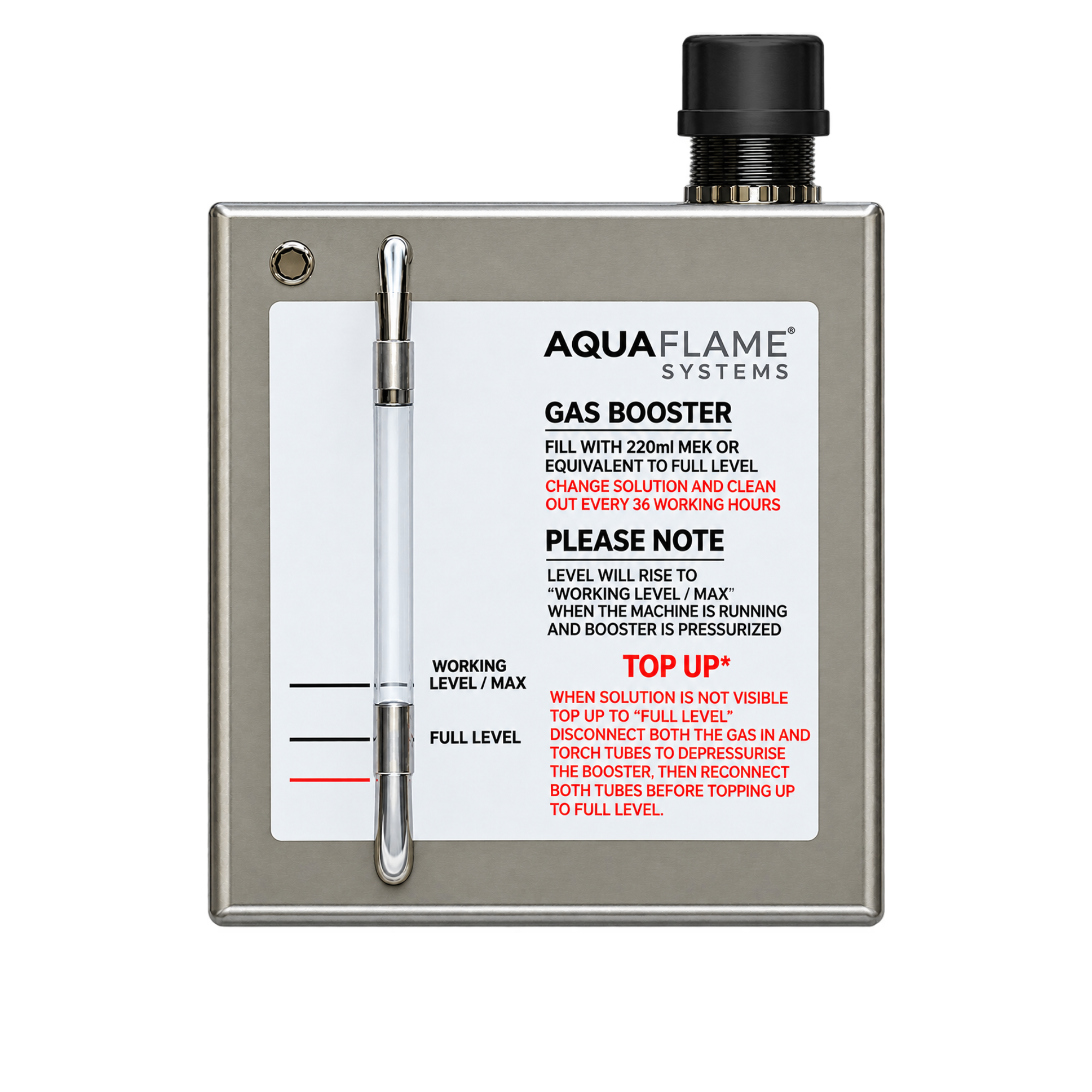 LM090 - Gas Booster for Aquaflame