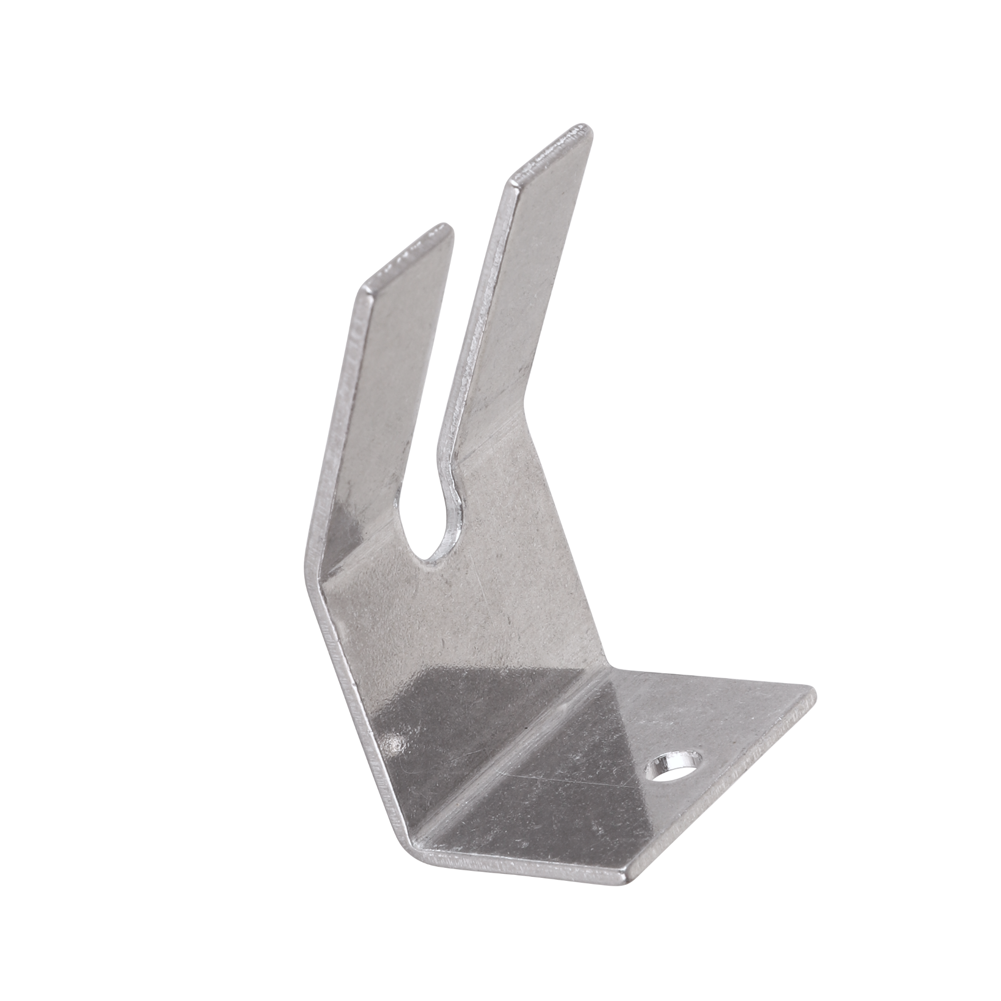 LM129 - Silver coloured torch holder